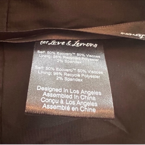 For Love & Lemons Kat Corset Top in Black & White Dot SZ XS - Picture 6 of 7